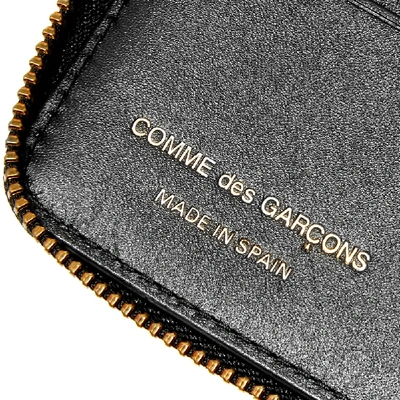 Shop Comme Des Garçons Comme Des Garcons Sa2100tp Tartan Patchwork Wallet In Red