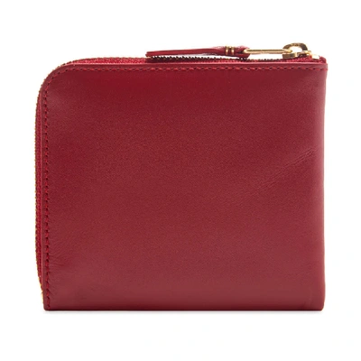 Shop Comme Des Garçons Comme Des Garcons Sa3100 Classic Wallet In Red