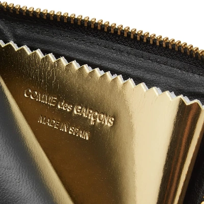Shop Comme Des Garçons Comme Des Garcons Sa3100 Mirror Inside Wallet In Black