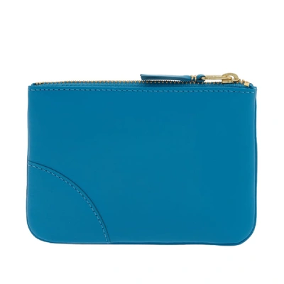 Shop Comme Des Garçons Comme Des Garcons Sa8100 Classic Wallet In Blue