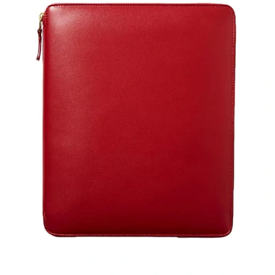Shop Comme Des Garçons Comme Des Garcons Sa0203 Ipad Wallet In Red