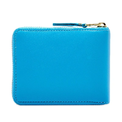 Shop Comme Des Garçons Comme Des Garcons Sa7100 Classic Wallet In Blue