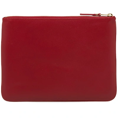 Shop Comme Des Garçons Comme Des Garcons Sa5100rd Classic Wallet In Red