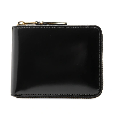 Shop Comme Des Garçons Comme Des Garcons Sa7100 Mirror Inside Wallet In Black