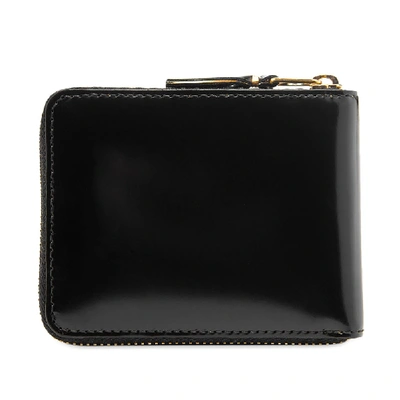 Shop Comme Des Garçons Comme Des Garcons Sa7100 Mirror Inside Wallet In Black