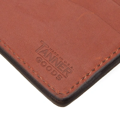 Shop Tanner Goods Utility Billfold Wallet In Brown
