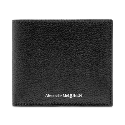 Shop Alexander Mcqueen Billfold Coin Case In Black