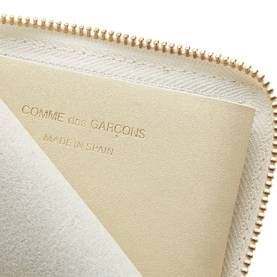 Shop Comme Des Garçons Comme Des Garcons Sa3100 Classic Wallet In White