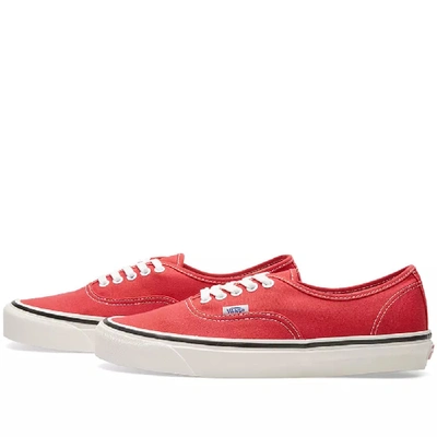 Shop Vans Authentic 44 Dx In Red