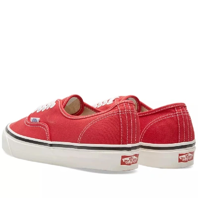 Shop Vans Authentic 44 Dx In Red