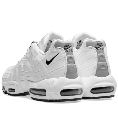 Nike Men's Air Max 95 Running Sneakers From Finish Line In White | ModeSens