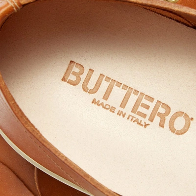 Shop Buttero Tanino Low Sneaker In Brown