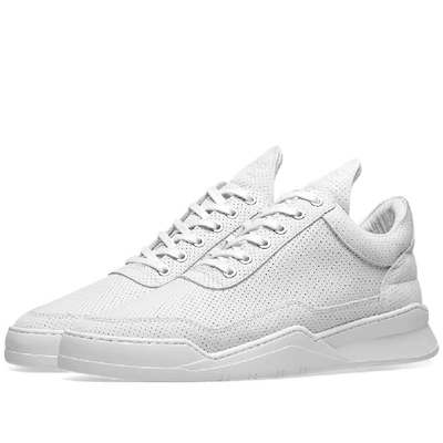 Filling Pieces Low Top Ghost Microlane Sneaker In White | ModeSens