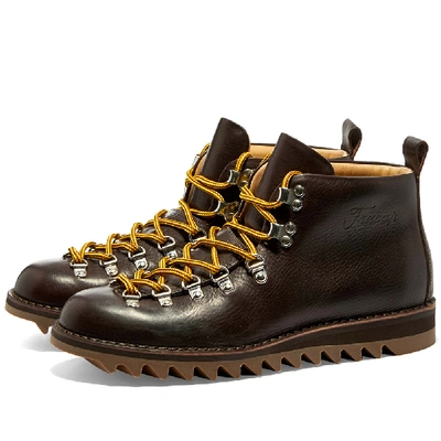 Shop Fracap M120 Ripple Sole Scarponcino Boot In Brown