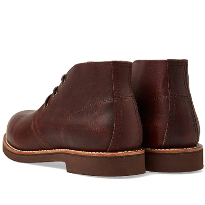 Shop Red Wing 9215 Heritage Work Foreman Chukka In Brown