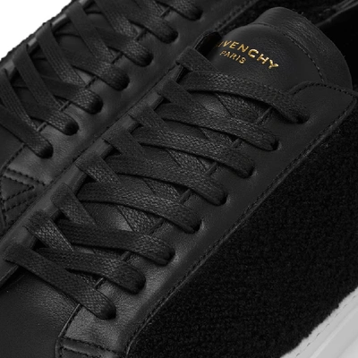 Shop Givenchy Reverse Letters Towel Sneaker In Black