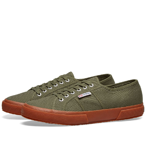 superga 2750 classic silver plimsoll trainers