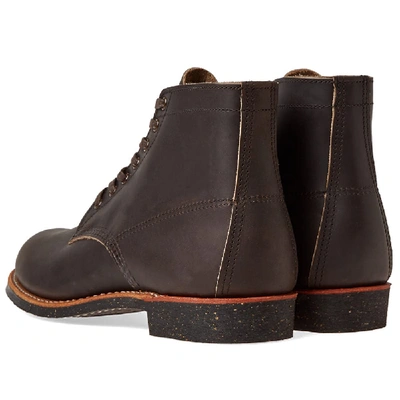 Shop Red Wing 8061 Heritage Work 6" Merchant Boot In Brown