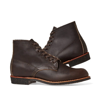 Shop Red Wing 8061 Heritage Work 6" Merchant Boot In Brown