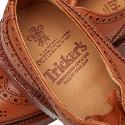 Shop Tricker's Keswick Brogue In Brown