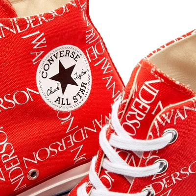 Shop Converse X Jw Anderson Chuck Taylor 1970s Hi In Red