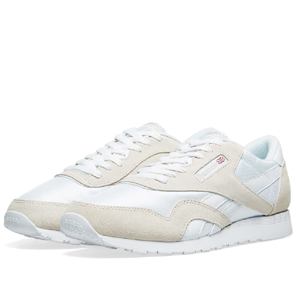 reebok classic nylon og white