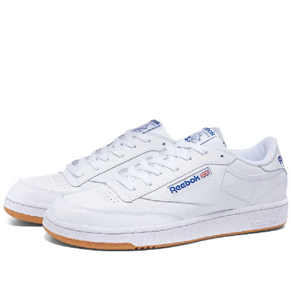 reebok club c 85 white royal gum