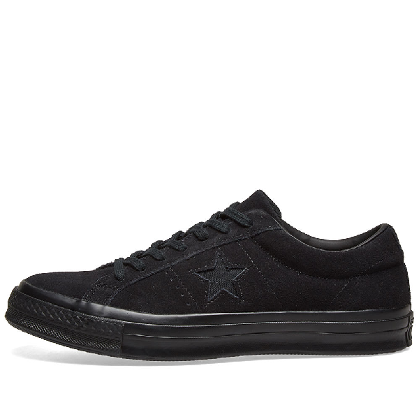 one star suede black