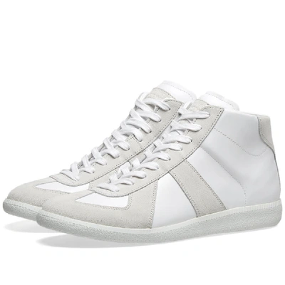 Shop Maison Margiela 22 Replica High Tonal Sneaker In White