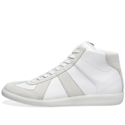 Shop Maison Margiela 22 Replica High Tonal Sneaker In White