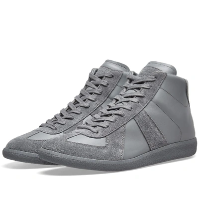 Shop Maison Margiela 22 Replica High Tonal Sneaker In Grey