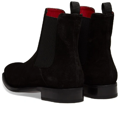 Shop Alexander Mcqueen Chelsea Boot In Black