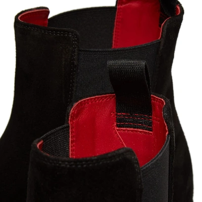 Shop Alexander Mcqueen Chelsea Boot In Black