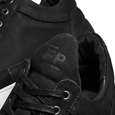 Shop Filling Pieces Low Top Lane Nubuck Sneaker In Black
