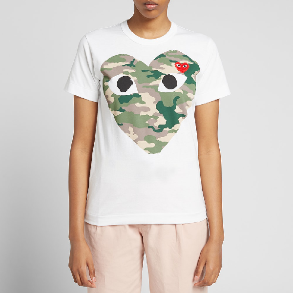 camo comme des garcon