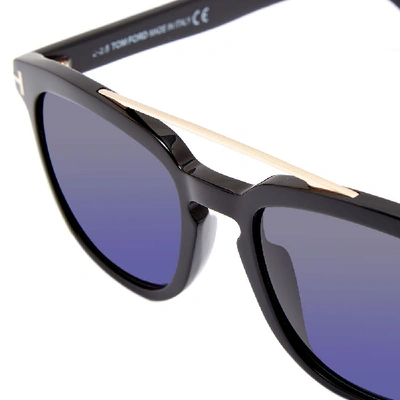 Tom Ford Ft0516 Holt Sunglasses In Black | ModeSens