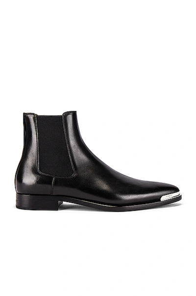 Shop Givenchy Dallas Chelsea Boot In Black