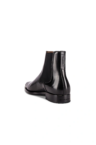 Shop Givenchy Dallas Chelsea Boot In Black