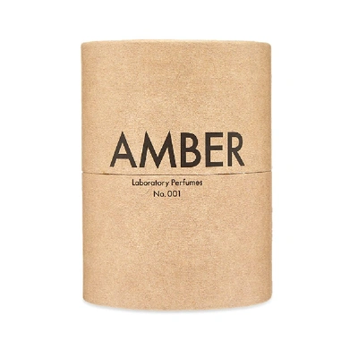 Shop Laboratory Perfumes Amber Candle In N/a