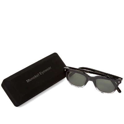 Shop Monokel Robotnik Sunglasses In Black