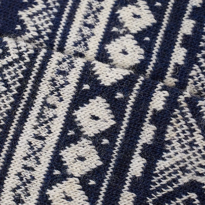 Shop Barbour Onso Fair Isle Sock In Blue