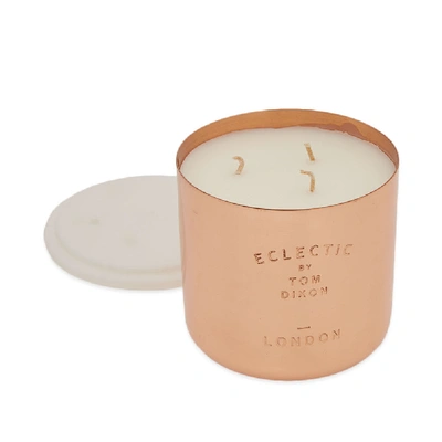 Shop Tom Dixon Eclectic London Candle In Gold