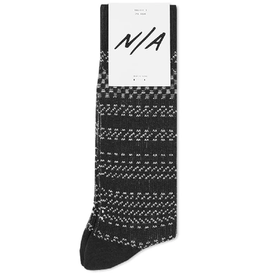 Shop N/a Socks N/a Sock Four In Black