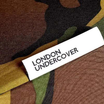 Shop London Undercover Classic Solid Stick Umbrella In Green