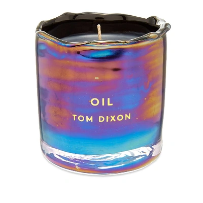 Shop Tom Dixon Oil Candle In Blue