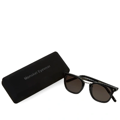 Shop Monokel Ando Sunglasses In Black