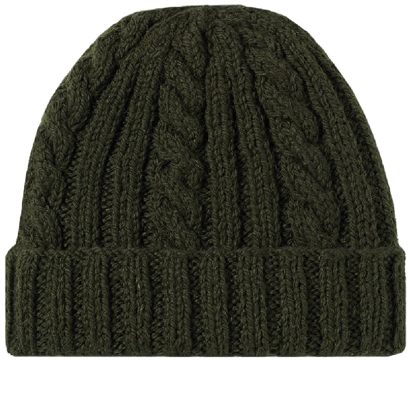 Inverallan Aran Hat In Green | ModeSens