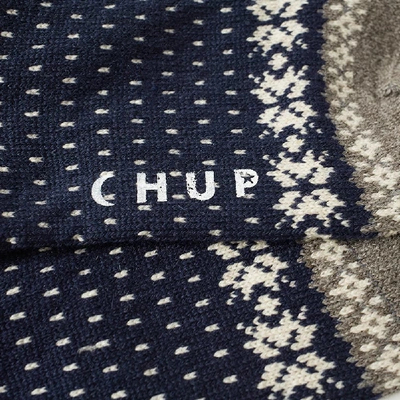 Shop Chup By Glen Clyde Company Chup Santa Sock In Blue