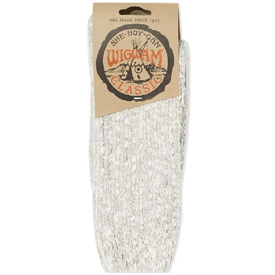 Shop Wigwam Cypress Sock In Grey