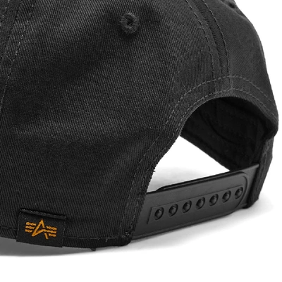 Shop Alpha Industries Nasa Cap In Black